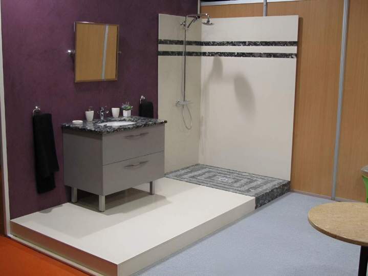 Salle de bains en marbre Chanceaux-sur-Choisille