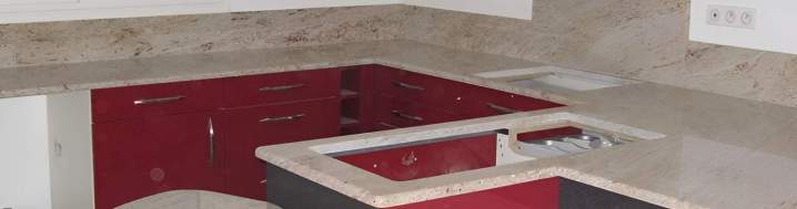 Plans de travail en marbre pour cuisines raffinées