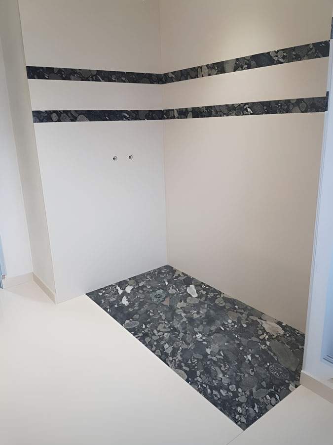 Rénovation salle de bains marbre Chanceaux-sur-Choisille